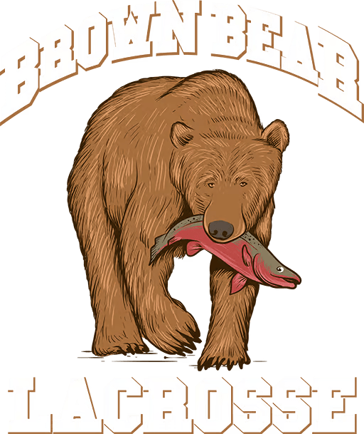Logo for Brown Bear Lacrosse girls lacrosse club